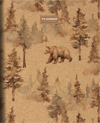 2027 Bear Tracks Large Monthly Planner