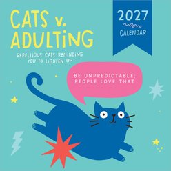 2027 Cats vs Adulting Mini Calendar