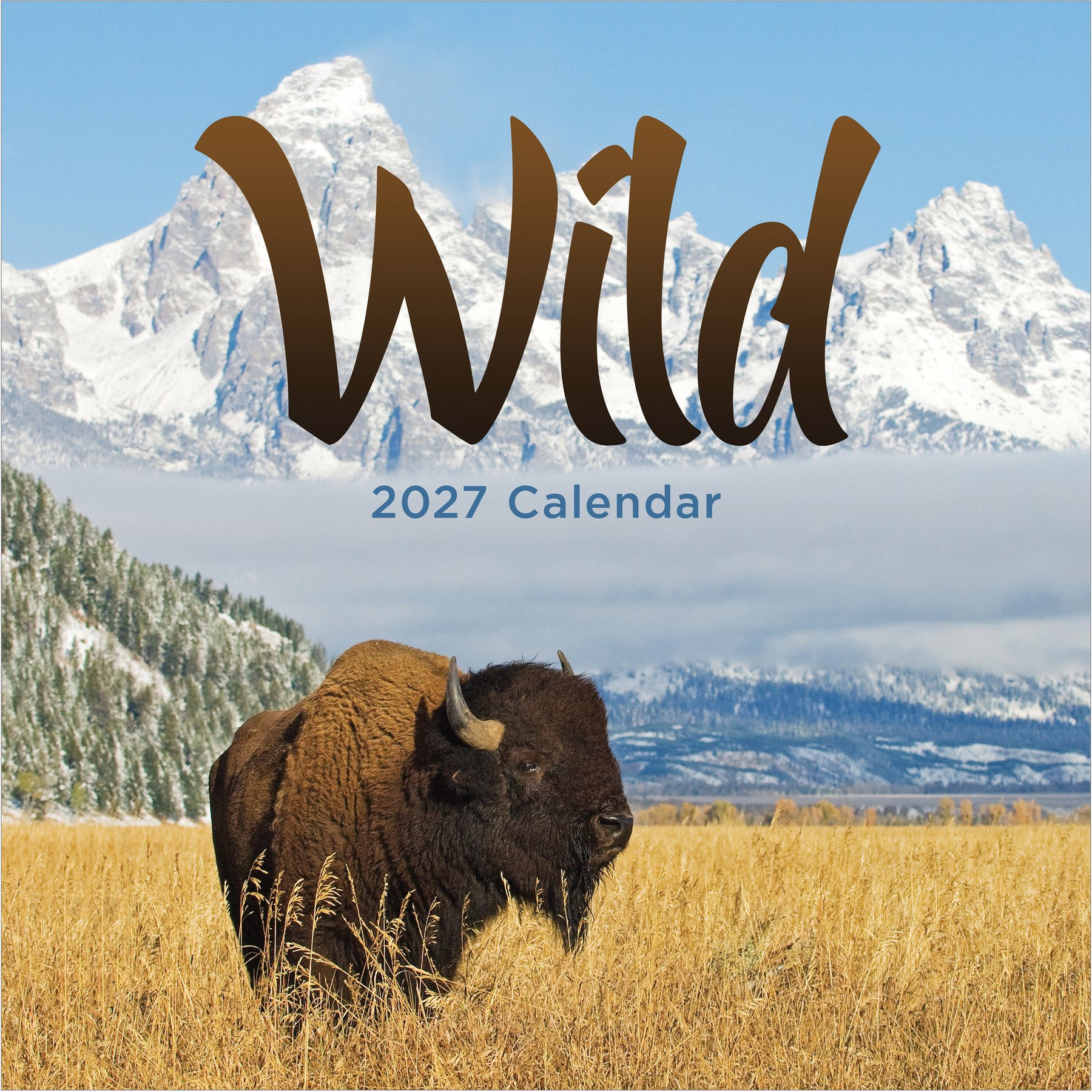 2027 Wild Wall Calendar