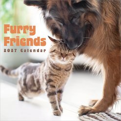 2027 Furry Friends Wall Calendar