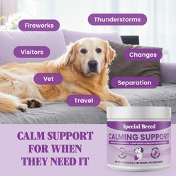 Special Breed Calming Bacon Flavored Powder Vitamins for Dogs, 1.51-oz slide 2 of 7