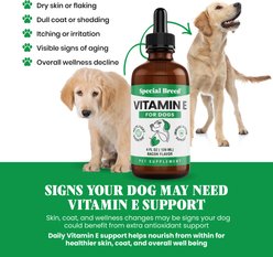 Special Breed Skin & Coat Support Bacon Flavored Liquid Vitamins & Minerals for Dogs, 4-fl oz slide 2 of 7