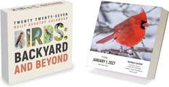 2027 Birds: Backyard & Beyond Daily Desktop Calendar