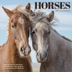 2027 Horses Mini Calendar