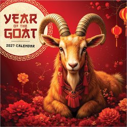 2027 Year of the Goat Wall Calendar