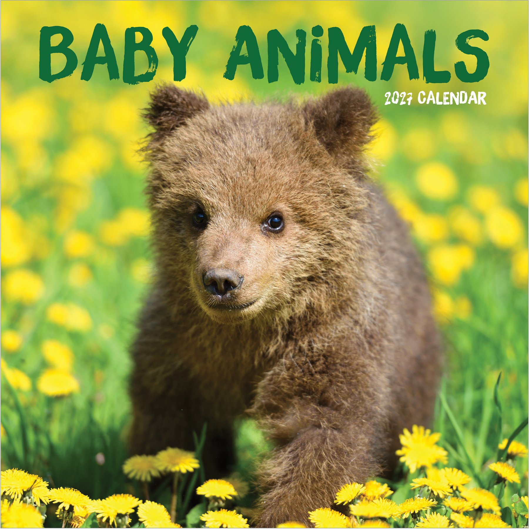 2027 Baby Animals Wall Calendar