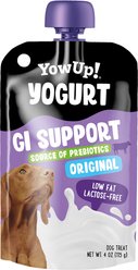 YowUp! Digestive Support Natural Yogurt Squeeze Lickable Dog Treats, 4-oz pouch