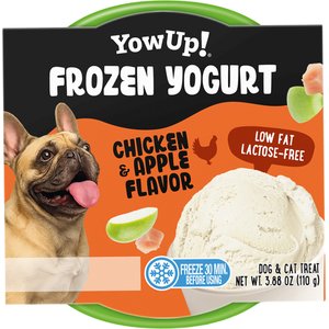 YOWUP! Frozen Yogurt Low Fat Bacon Lickable Dog Treats, 3.9-oz