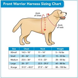Walkin' Pets Warrior Front Handicapped Support Dog Harness, Pink, Medium: 23.5 to 30-in chest slide 2 of 4