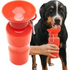 SPRINGLAND Travel Dog Bottle, 22-oz, Poppy - Chewy.com