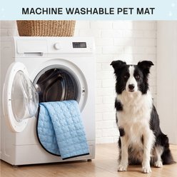 LovMor Waterproof Extra Large Dog Cooling Mat, Blue, 59 x 35.4-in slide 2 of 7