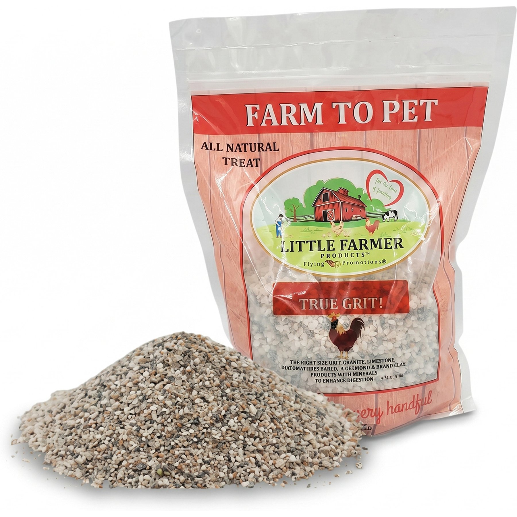 Little Farmer Products True Grit Chicken Treats, 5-lb bag