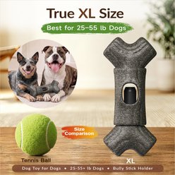 KADTC Durable Bully Stick Holder Dog Toy, Brown, X-Large slide 2 of 8