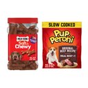 Pup-Peroni Original Beef Flavor + Milk-Bone Beef & Filet Mignon Recipe Dog Treats