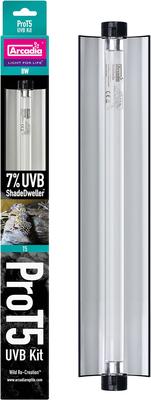 Show full view: Arcadia Reptile Pro T5 Kit ShadeDweller 7% UVB, 8W, 12.5", 10 count slide 3 of 4