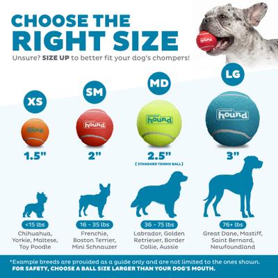 Show full view: Outward Hound Squeaker Ballz Dog Toy, Medium slide 3 of 8