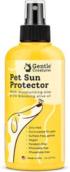 Gentle Creatures Pet Sunscreen with Aloe & Olive Oil Dog & Cat Sunscreen, 7-fl oz bottle