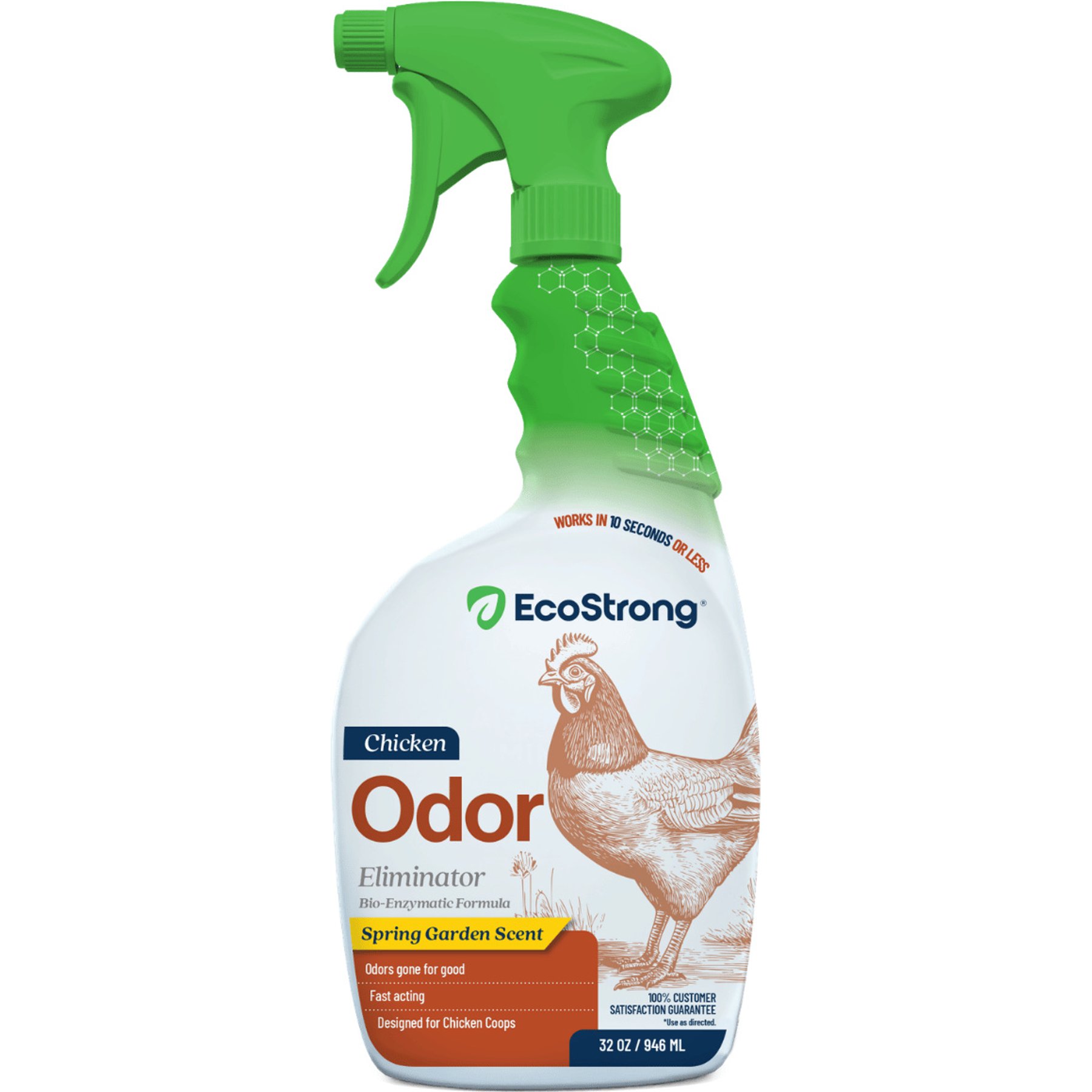 EcoStrong Chicken Coop Odor Eliminator Spray, 32-fl oz bottle