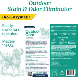 EcoStrong Outdoor Odor Eliminator, 1-gal jug & Multi-Use Sprayer