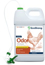 EcoStrong Chicken Coop Odor Eliminator Spray, 1-gal jug with 32-fl oz bottle