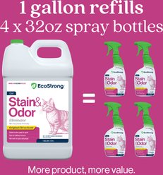 EcoStrong Cat Stain & Odor Eliminator Spray, 1-gal bottle slide 2 of 9