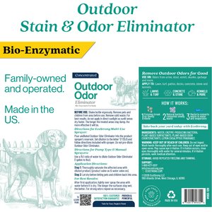 EcoStrong Outdoor Odor Eliminator, 1-gal jug