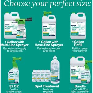 EcoStrong Outdoor Odor Eliminator, 1-gal jug