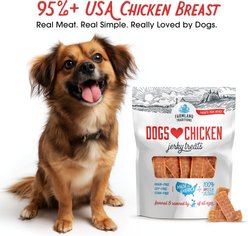 Farmland Traditions USA Dogs Love Chicken Grain-Free Jerky Strips Dog Treats, 3-lb bag slide 2 of 8