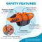 Show in main carousel: Outward Hound Granby RipStop Dog Life Jacket, Large, Bright Orange slide 5 of 12
