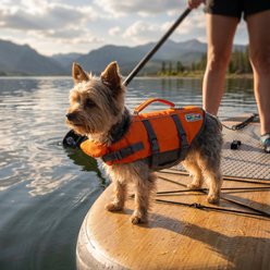 Outward Hound Granby RipStop Dog Life Jacket, X-Small, Bright Orange slide 2 of 9