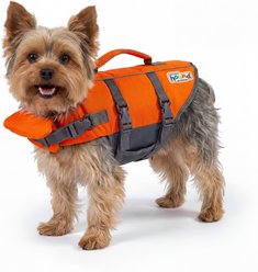 Outward Hound Granby RipStop Dog Life Jacket, X-Small, Bright Orange slide 1 of 9