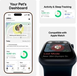 Fi Mini GPS Smart Dog Collar, Black slide 2 of 9