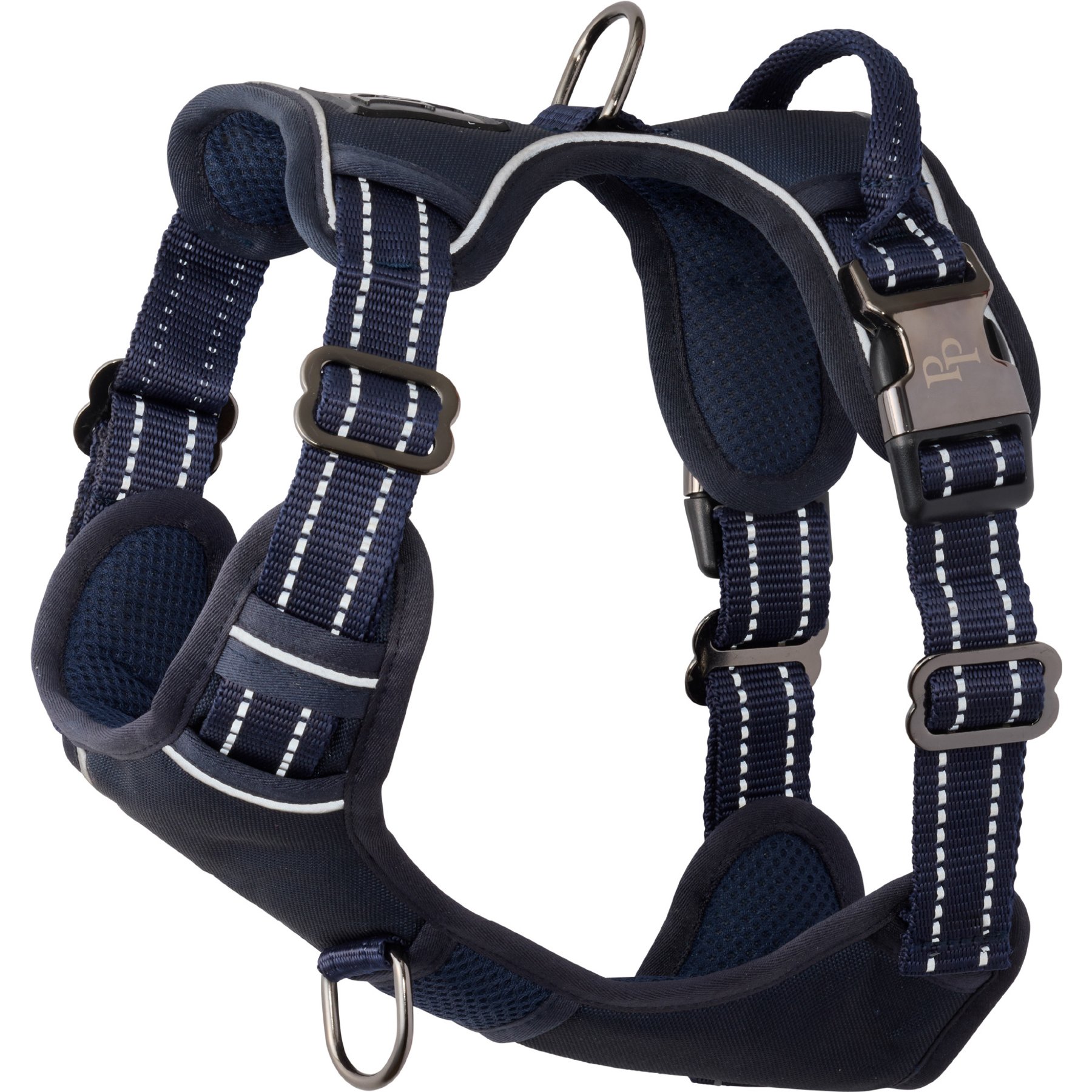 Pet Passion Ranger Reflective Dog Harness, Navy, X-Large: 28-in chest