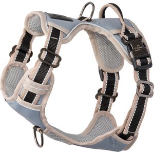 Pet Passion Ranger Reflective Dog Harness, Black Sand, Medium: 19-in chest