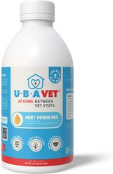 UBAVET Joint Power Meg Support Vanilla Flavored Liquid Hip & Joint Supplement for Dogs & Cats, 16-fl oz bottle