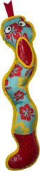 Indipets Snake Squeaky Plush Dog Toy, 19-in