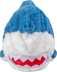 Indipets Corduroy Shark Squeaky Plush Dog Toy, 19.2-in slide 2 of 3