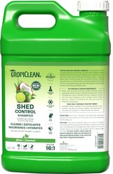 TropiClean Lime & Coconut Deshedding Dog Shampoo, 2.5-gal bottle