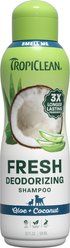 TropiClean Deodorizing Aloe & Coconut Dog & Cat Shampoo, 20-fl oz bottle