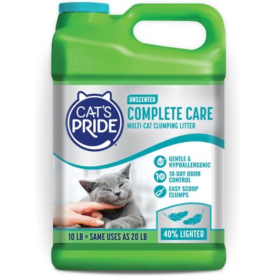 Cat's Pride Cat's Pride Fresh & Light Unscented Scoopable Cat Litter, 10-lb jug