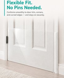 Fido Fave Clear Door Scratch GuardDog & Cat Furniture Protector, Transparent slide 2 of 8