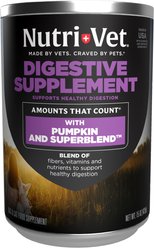 Nutri-Vet Digestive Pumpkin Supplement for Dogs, 15-oz can