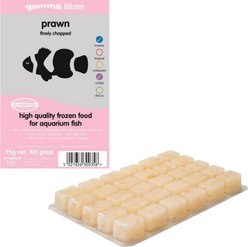 Gamma Finely Chopped Prawn Blister Pack Fish Food, 100-gram, 6 count