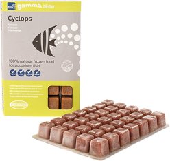 Gamma Cyclops Blister Pack Fish Food, 100-gram, 6 count