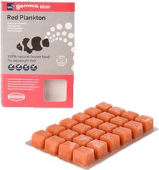 Gamma Red Plankton Calanus Blister Pack Fish Food, 100-gram, 6 count