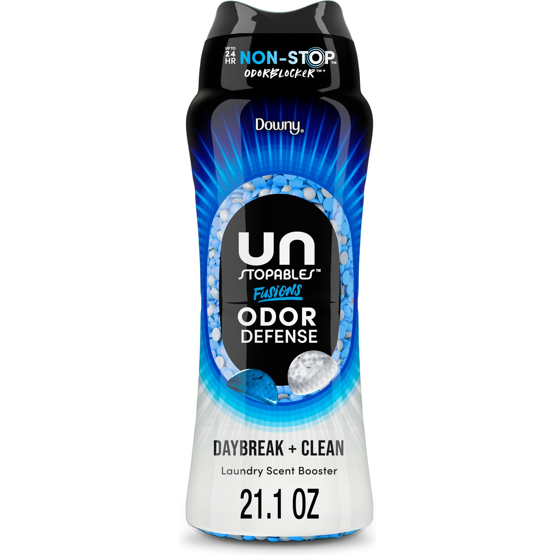 Downy Unstopables Fusions Odor Defense Beads Laundry Detergent, 21.1-oz