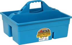 Little Giant Duratote Tote Boxes Horse Grooming Tool, 18 x 13.75 x 10-in, Teal slide 1 of 4