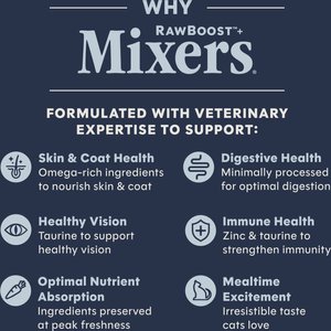 Instinct RawBoost Mixers Grain-Free Chicken Recipe Freeze-Dried Cat Food Topper, 6-oz bag