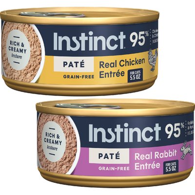 Instinct Instinct Original Pate Real Chicken Recipe + Real Rabbit Recipe Wet Canned Cat Food