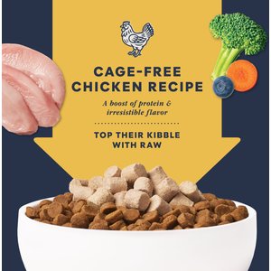 Instinct RawBoost Mixers Grain-Free Chicken Recipe Freeze-Dried Cat Food Topper, 6-oz bag